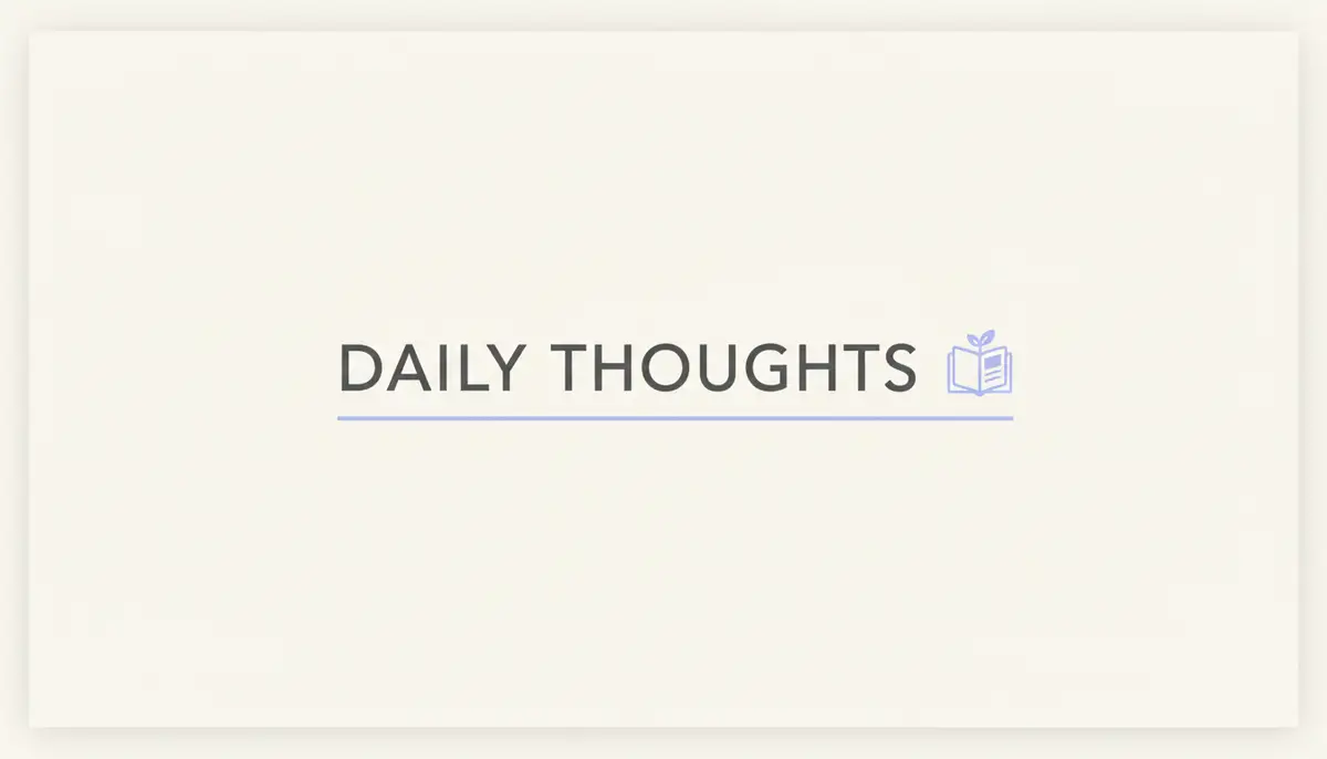 A clean, minimalist header featuring a simple sans-serif font and a subtle pastel color accent, suitable for digital notes., high-quality photography, professional lighting, sharp focus, realistic, detailed